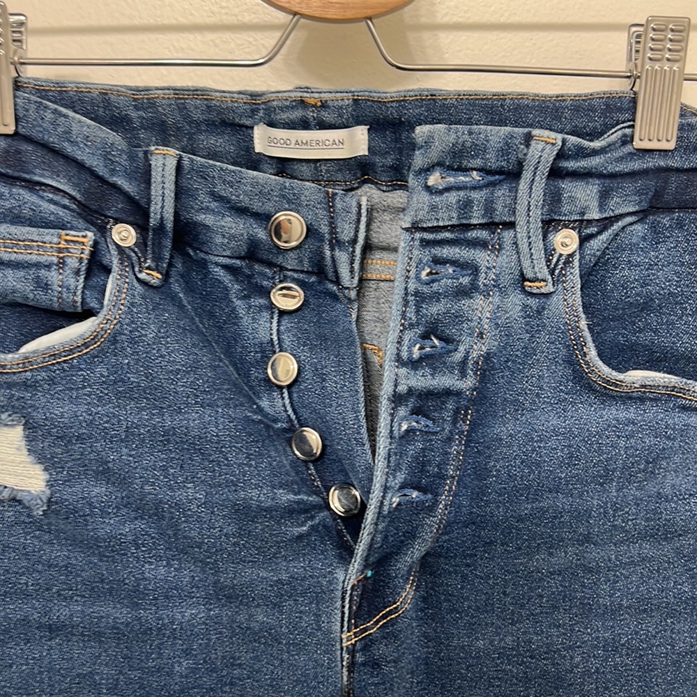 Size 6 Good American skinny leg jeans